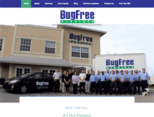 Tablet Screenshot of bugfreeservices.com